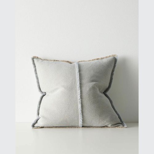 Weave Home Adela Cushion - Haze | Linen Blend