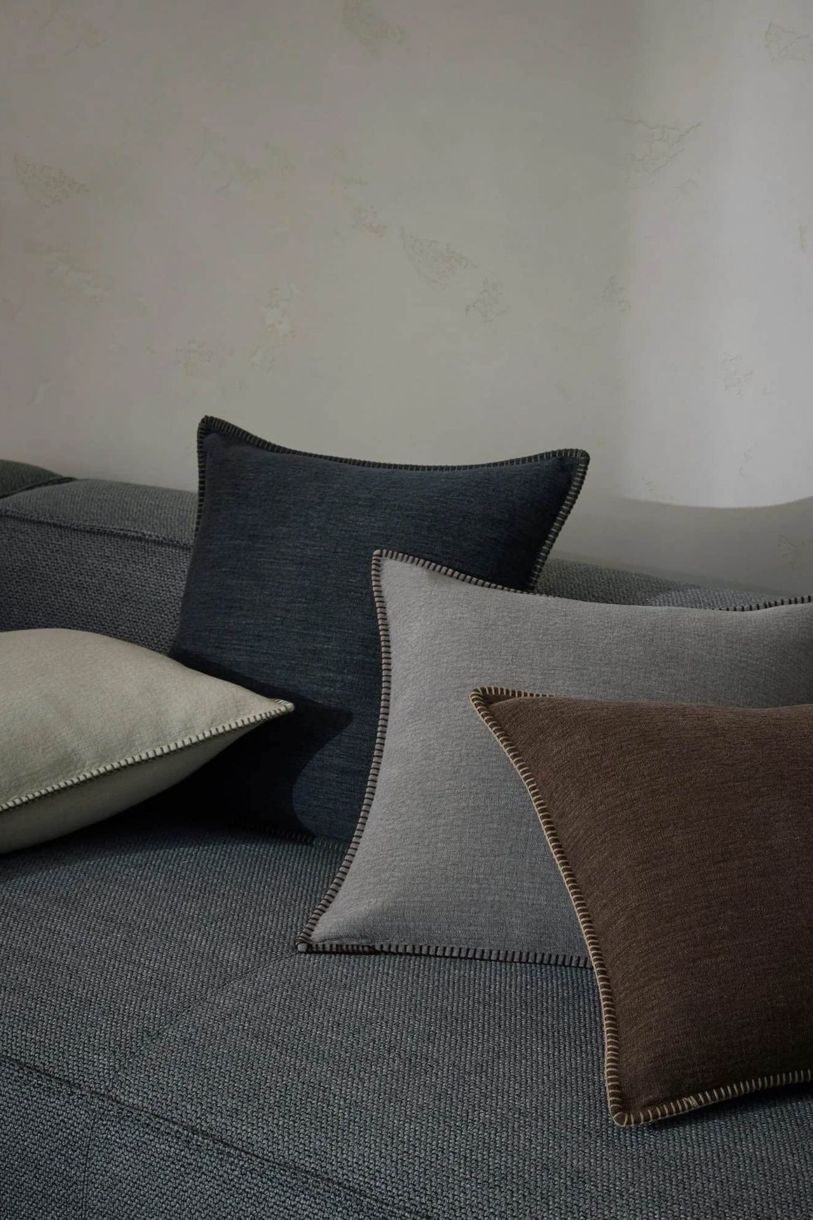 Weave Home Alba Cushion - Bark