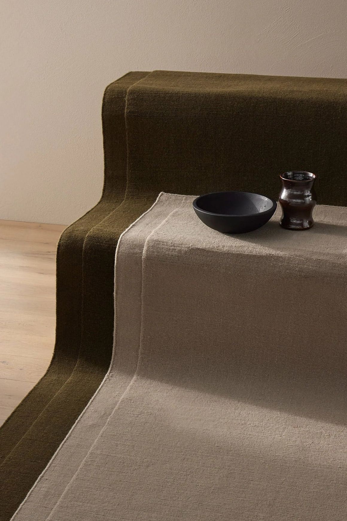 Weave Cassio 100% Wool Rug - Fog