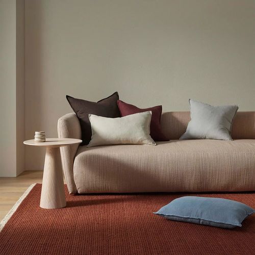 Weave Fabien 100% Wool Floor Rug - Ember