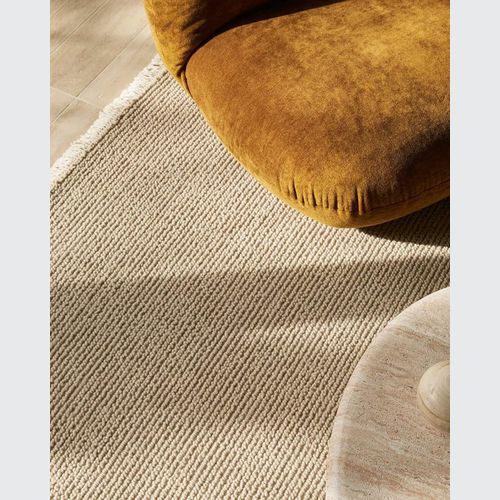 Weave Fabien 100% Wool Floor Rug - Stone
