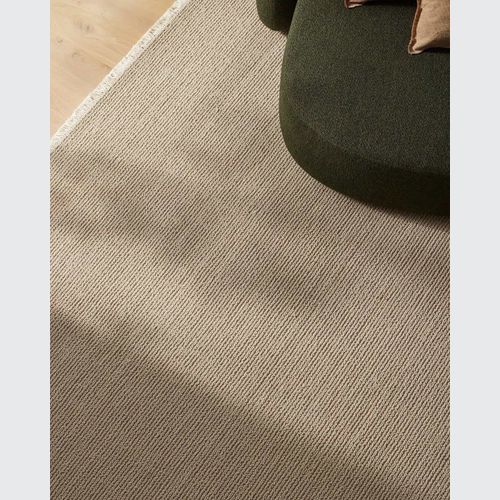 Weave Fabien 100% Wool Floor Rug - Stone