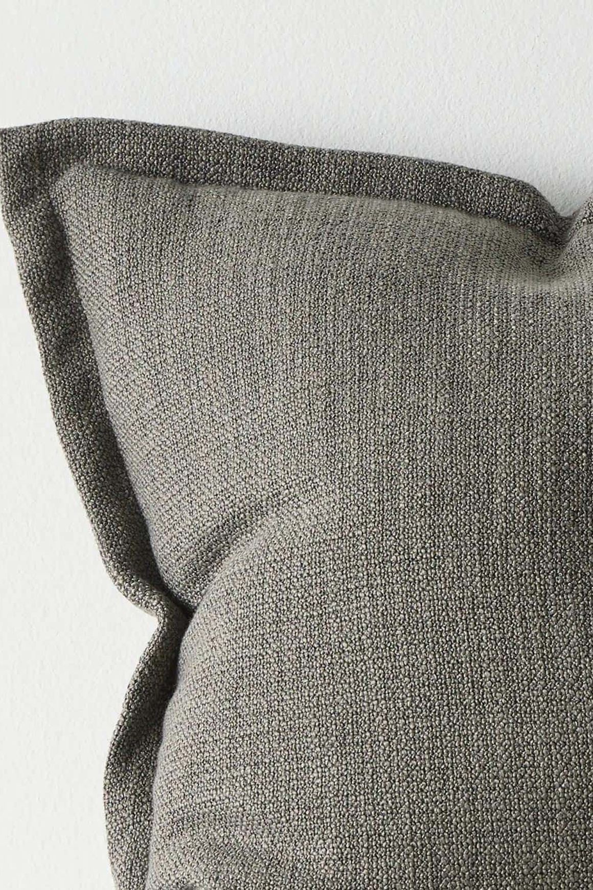 Weave Home Figlio Cushion  - Graphite  | 50 x 50cm