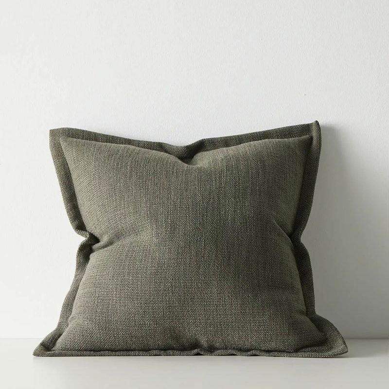 Weave Home Figlio Cushion - Kale | 50 x 50cm