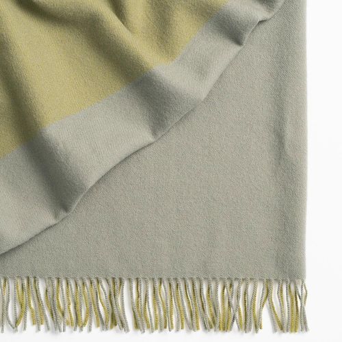 Weave Home Fiord Throw - Moss | 100% Wool