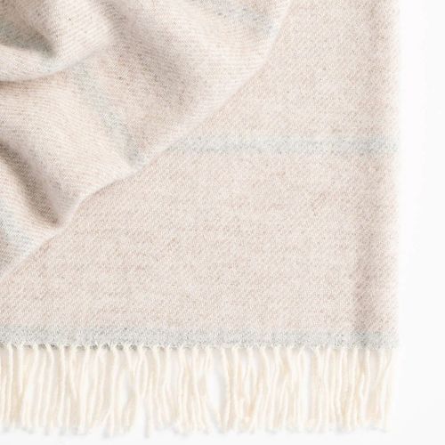 Weave Home Hellister Throw - Oatmeal | 100% Wool
