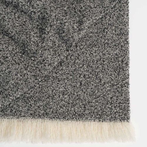 Weave Home Clive Throw - Shadow | Wool Throw Blanket