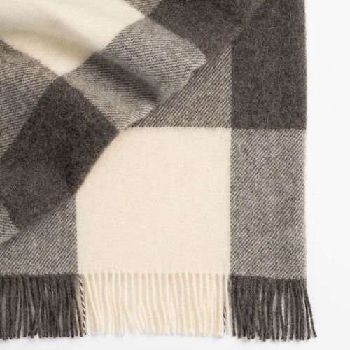 Weave Home Lake Hayes Throw - Peat | 100% Wool