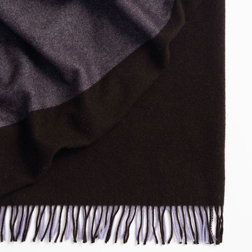Weave Home Fiord Throw - Blackberry | 100% Wool