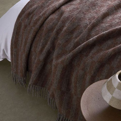 Weave Home Glenorchy Throw - Autumn | 100% Wool | Large Size