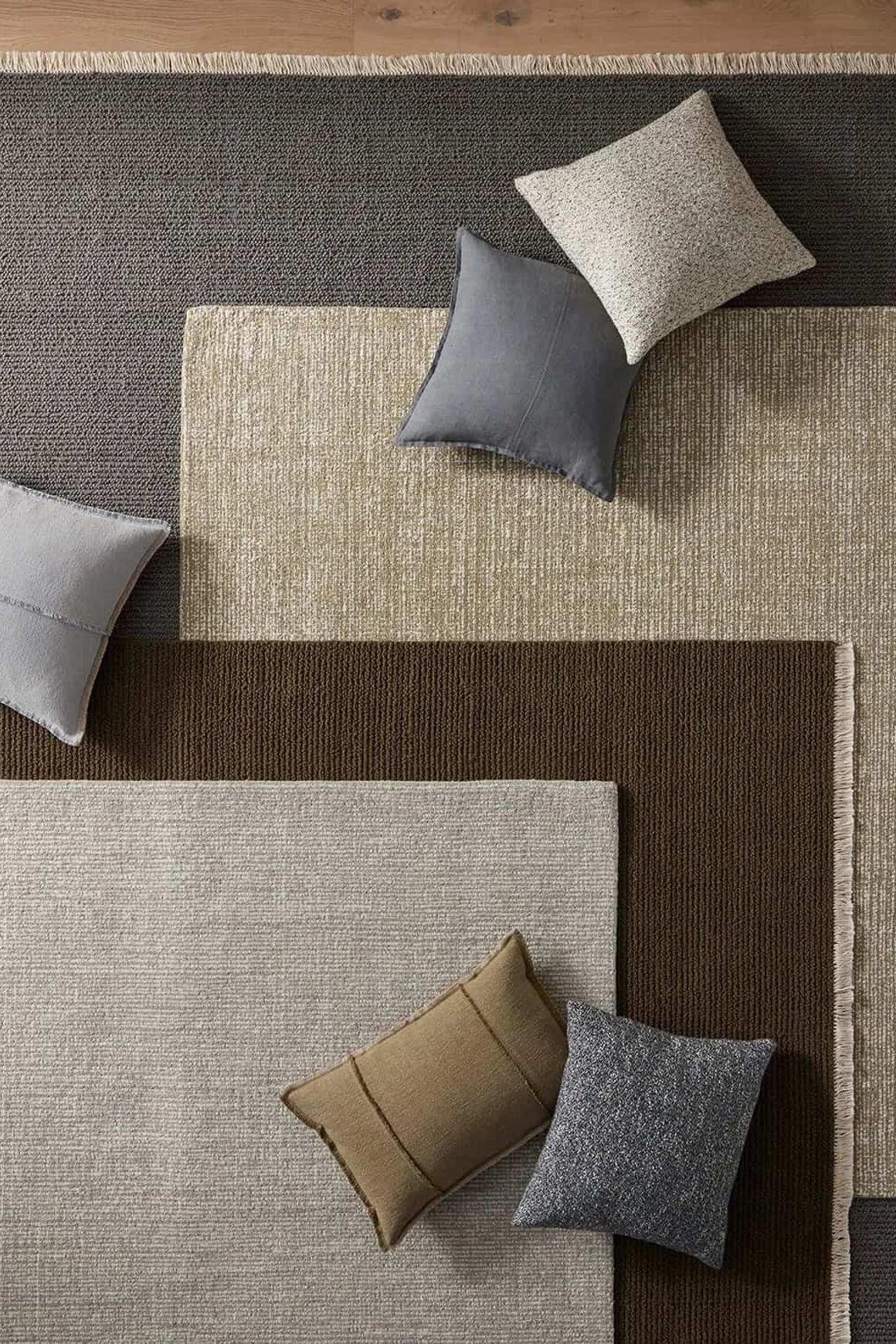 Weave Kaia 100% NZ Wool Floor Rug - Mist