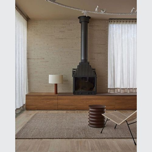 Weave Kaia 100% NZ Wool Floor Rug - Mocha