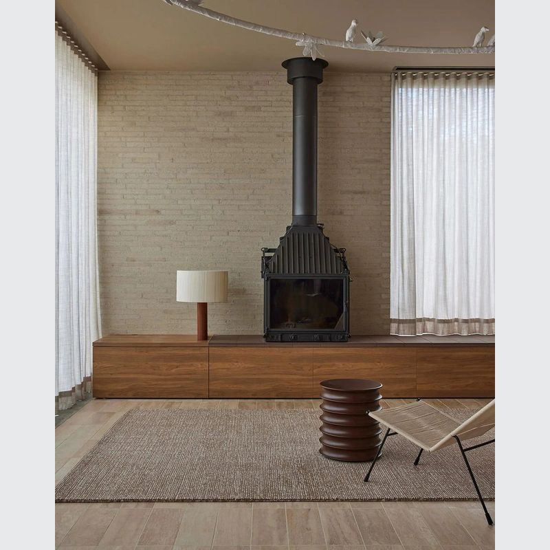 Weave Kaia 100% NZ Wool Floor Rug - Mocha