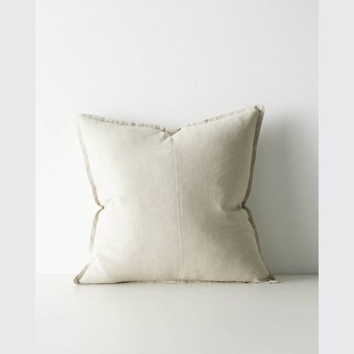 Weave European Linen Como Cushion - Oatmeal | Three Sizes