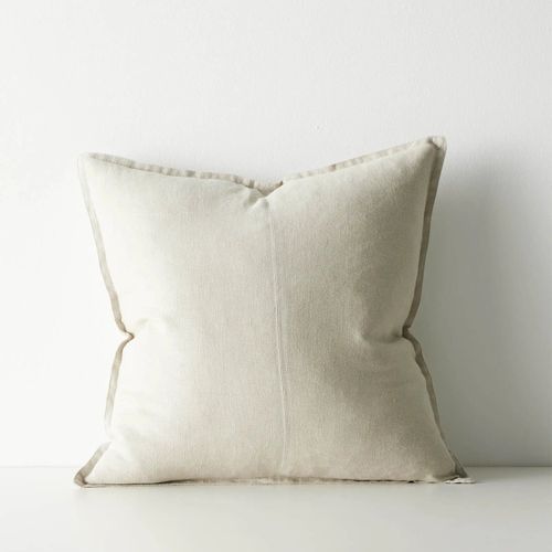 Weave European Linen Como Cushion - Oatmeal | Three Sizes