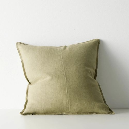 Weave European Linen Como Cushion - Willow | Three Sizes