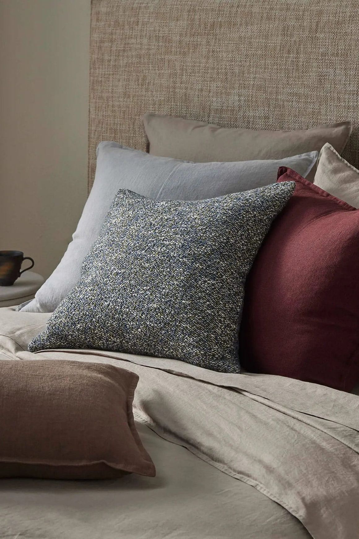 Weave Home Lisette Cushion - Ocean | 50 x 50cm