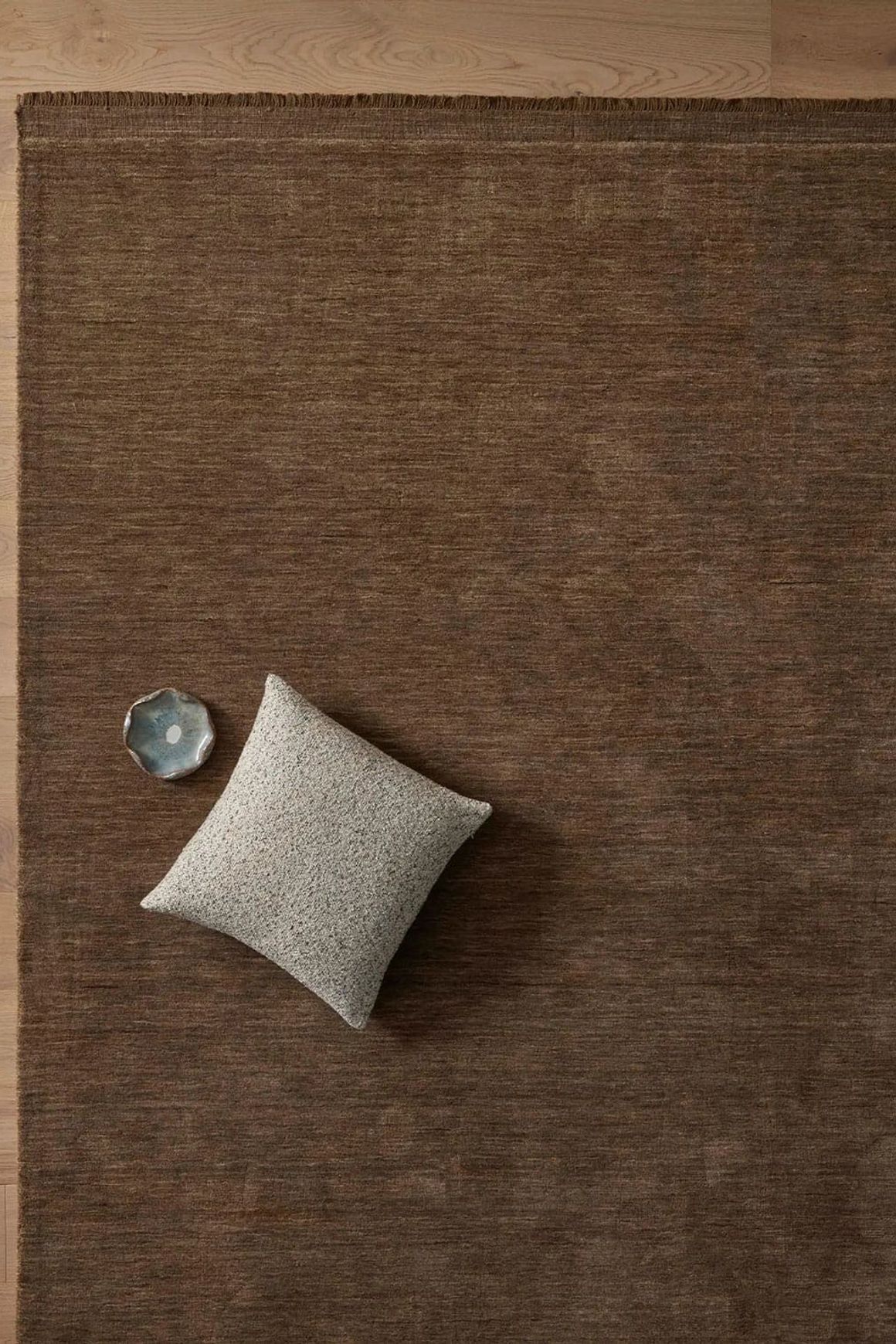 Silvio Walnut Floor Rug | NZ Wool | Two Sizes