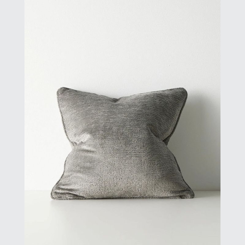 Weave Home Tempo Cushion - Steel | 50 x 50cm