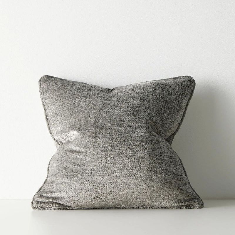 Weave Home Tempo Cushion - Steel | 50 x 50cm
