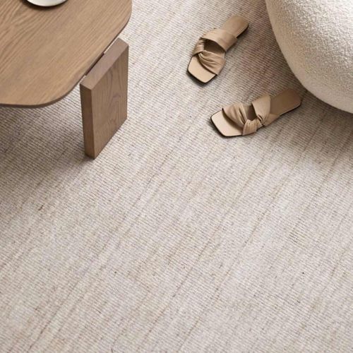 Weave Home Travertine Rug - Buff