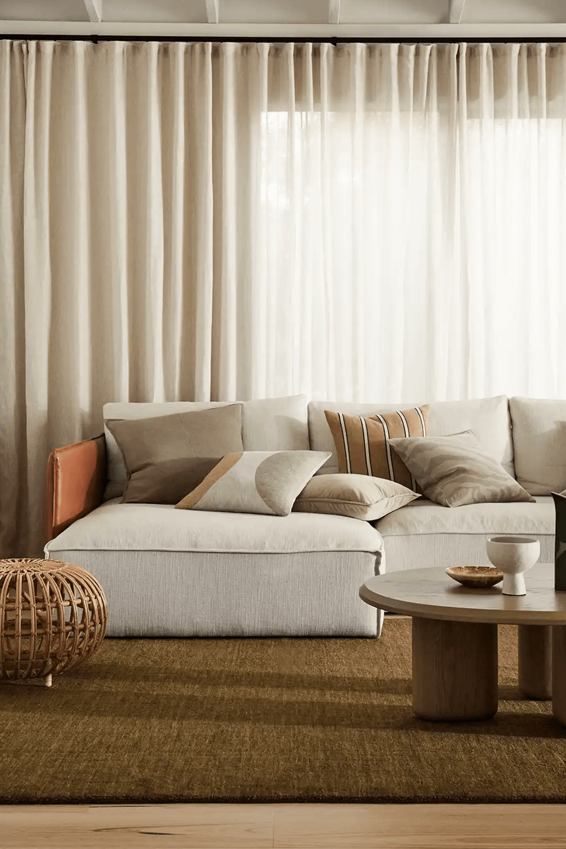 Weave Home Domenica Cushion - Sage | 50 x 50cm