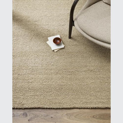Baya Dorset NZ Wool Floor Rug - Biscuit
