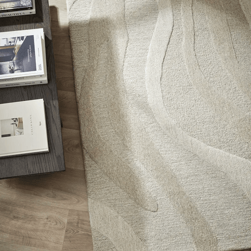 Baya Shoreline 100% Wool Rug - Sand