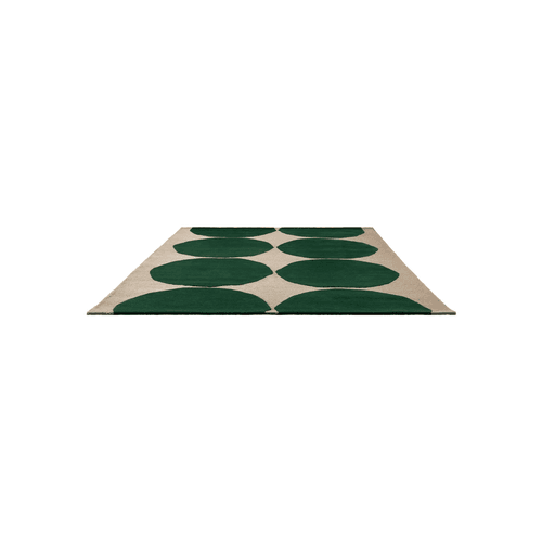 Marimekko Isot Kivet - Green | 100% Wool Designer Floor Rug