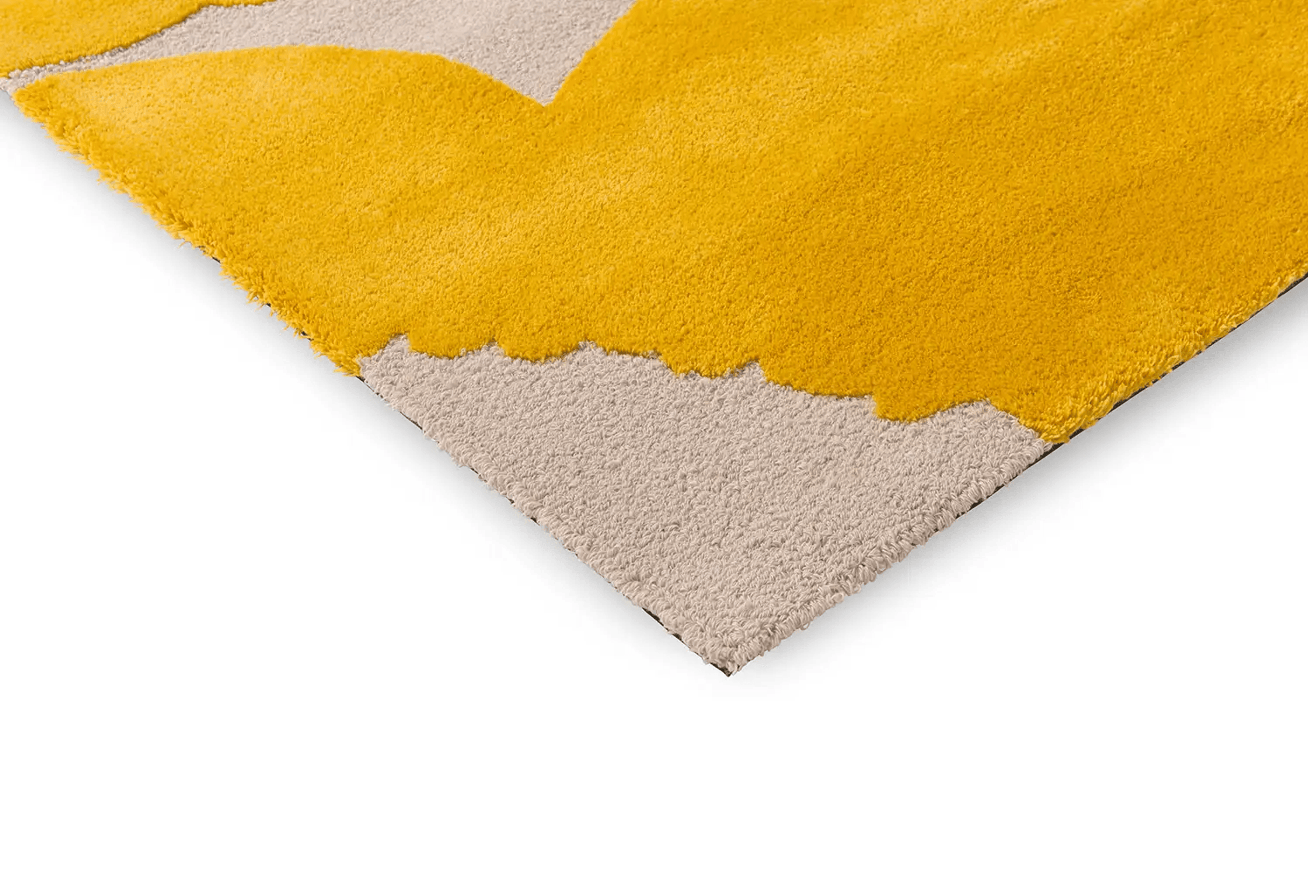 Marimekko Iso Unikko - Yellow | 100% Wool Designer Floor Rug
