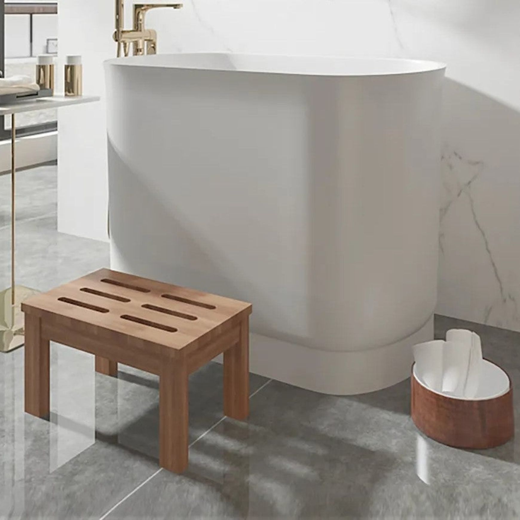 Josei Traditonal Japanese Soak Tub - 1000mm - MGF01