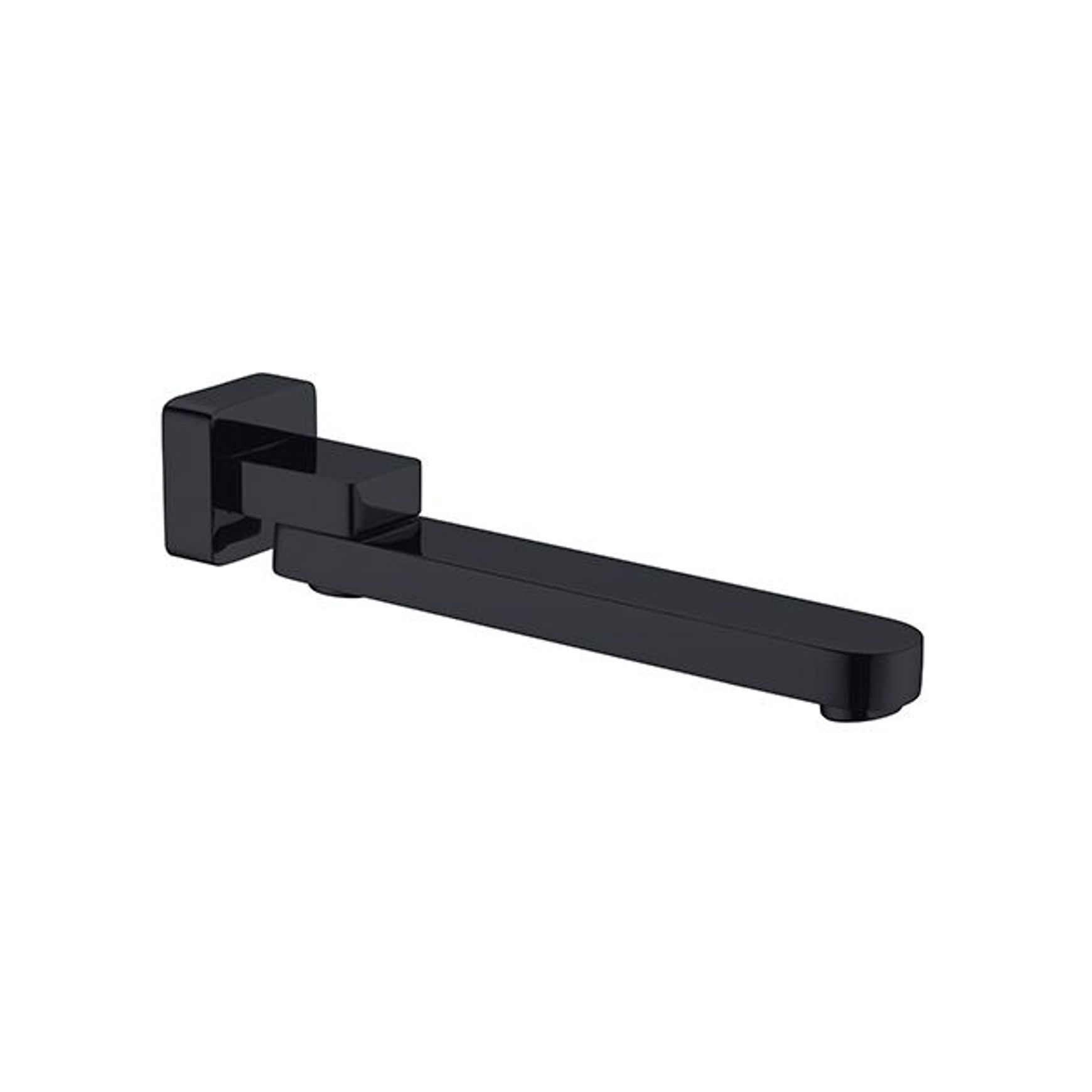 Bianca Swivel Bath Spout | Matte Black