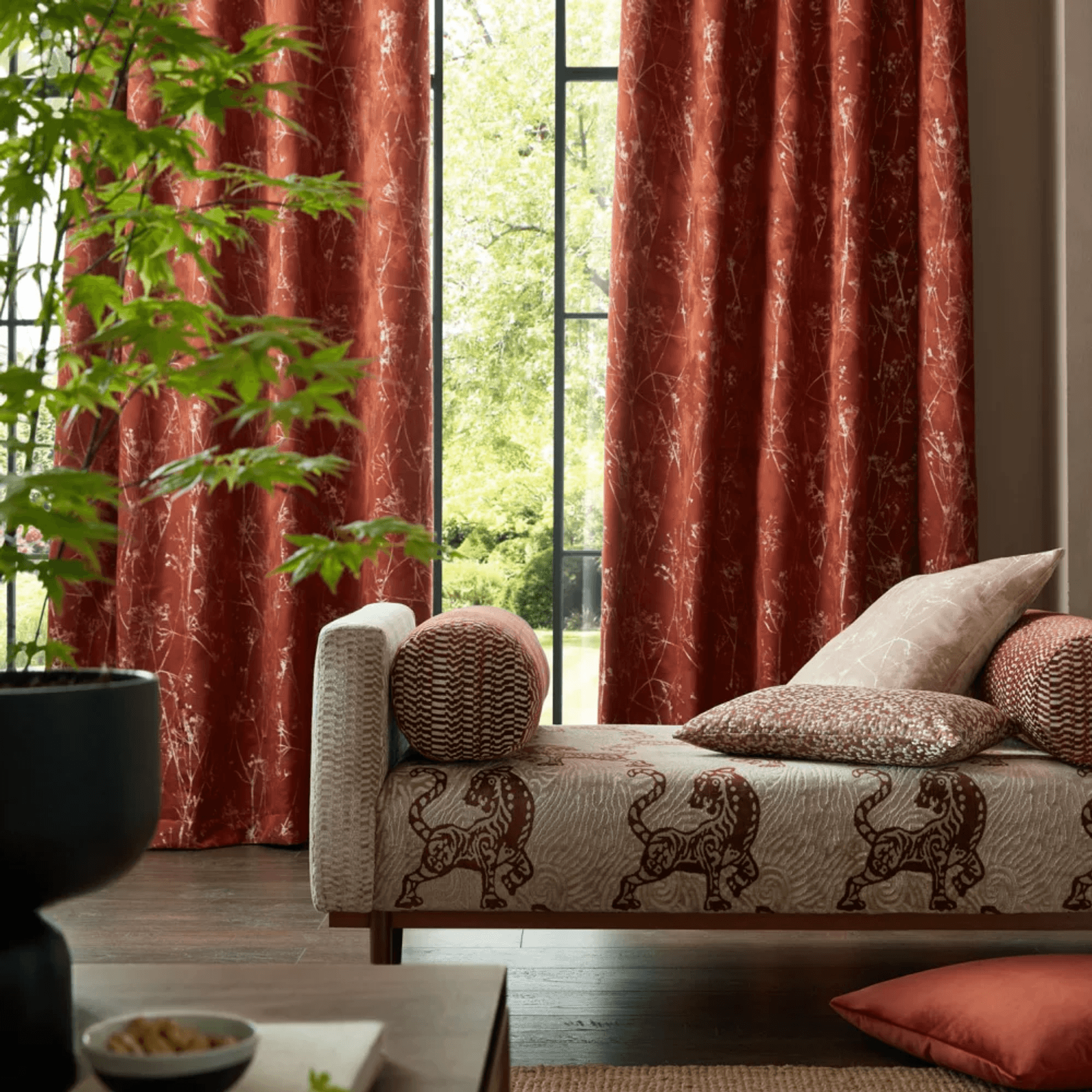 Kai from Lahood | Curtain Fabric