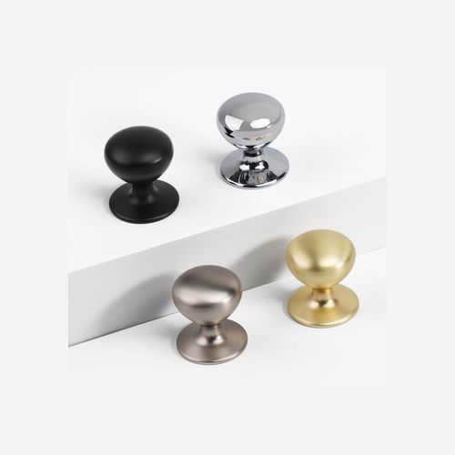 KT&CO Kitchen knobs Devonport Matt black / brushed brass /Brushed nickel /Chrom