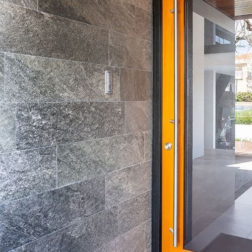 Zanda Omega Offset Round Door Pull Handle