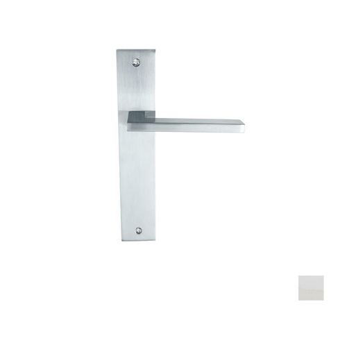 Zanda 8131 Matrix Door Lever Handle on Longplate