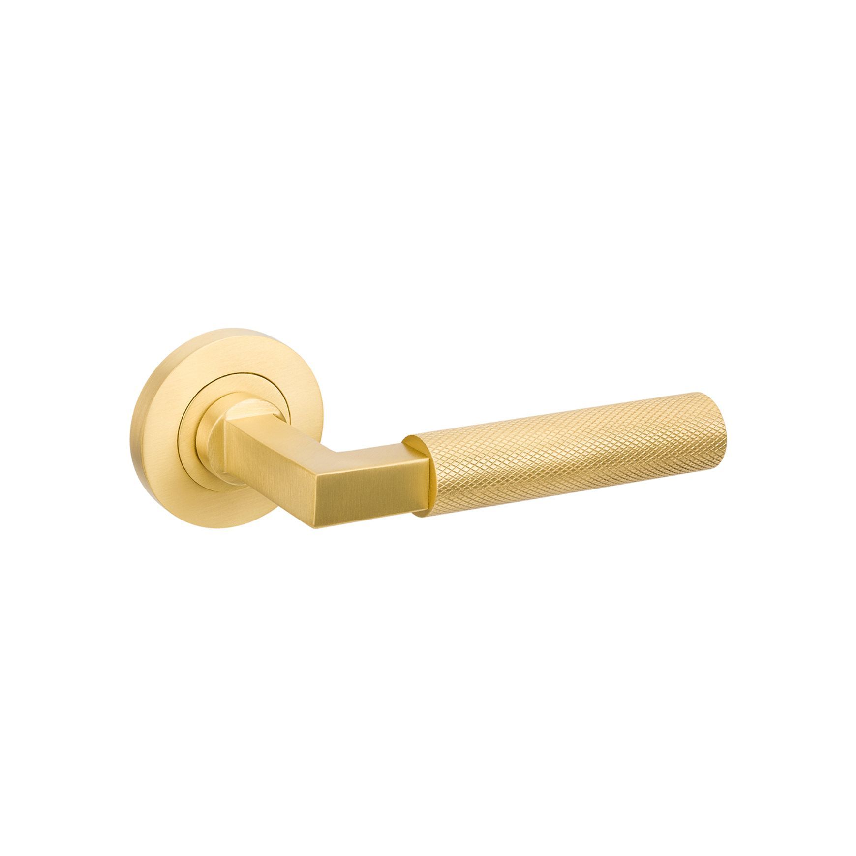 Zanda Zurich Door Handle Lever Set Only Satin Brass 9345SB - Customise to your needs