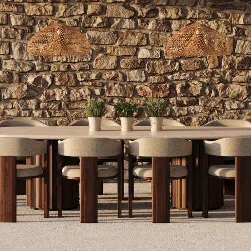 Zante Oval Dining Table