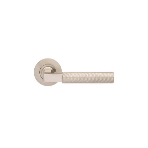 Zanda Zurich Door Handle Lever Set on Round Rose