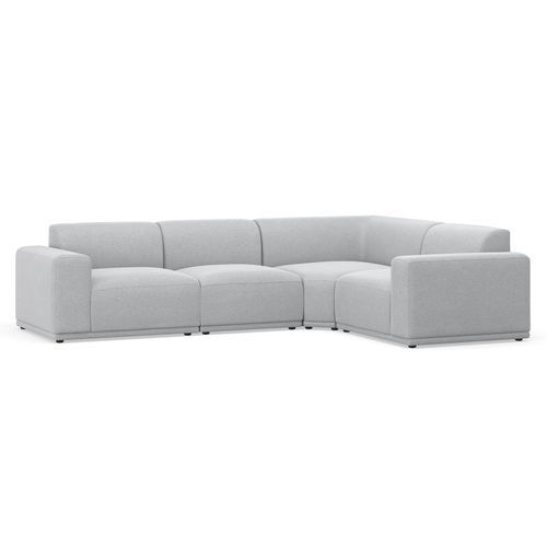 Bailey Corner Modular Sofa | Cloud Grey