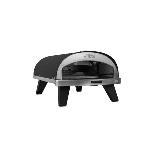 ZiiPa Piana Gas Fired Pizza Oven with Rotating Stone – Charcoal/Charbon