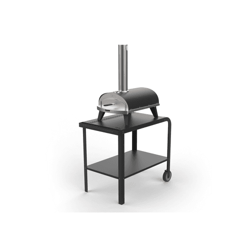 ZiiPa Vallone Garden Trolley with Shelf – Charcoal/Charbon