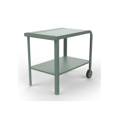 ZiiPa Vallone Garden Trolley with Shelf – Eucalyptus