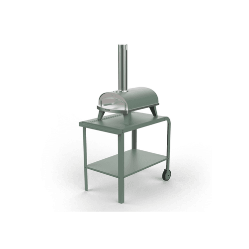 ZiiPa Vallone Garden Trolley with Shelf – Eucalyptus