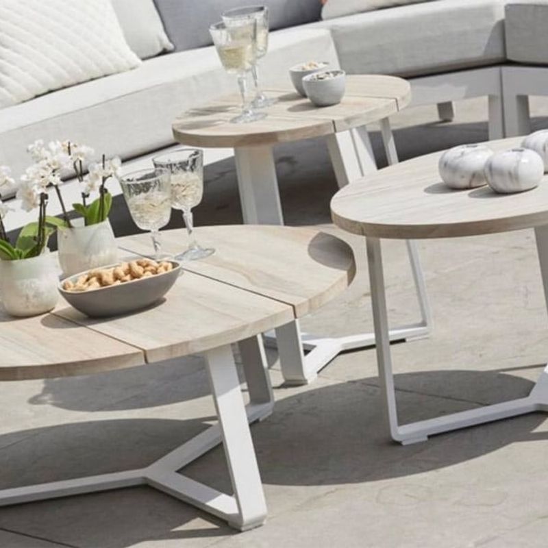 Amazone Coffee Table Set White