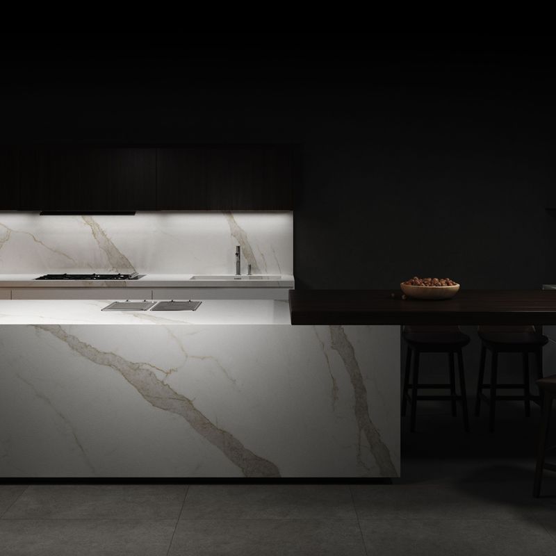 Blanc Calacata Gold Riva Artstone Porcelain Slabs