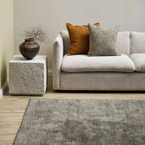 Baya Anchorage Floor Rug - Gravel | Four Sizes