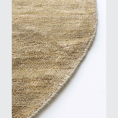 Baya Anchorage Round Floor Rug - Sand Dune