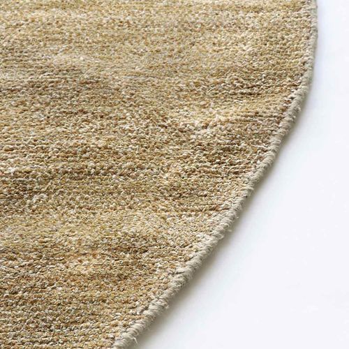 Baya Anchorage Round Floor Rug - Sand Dune