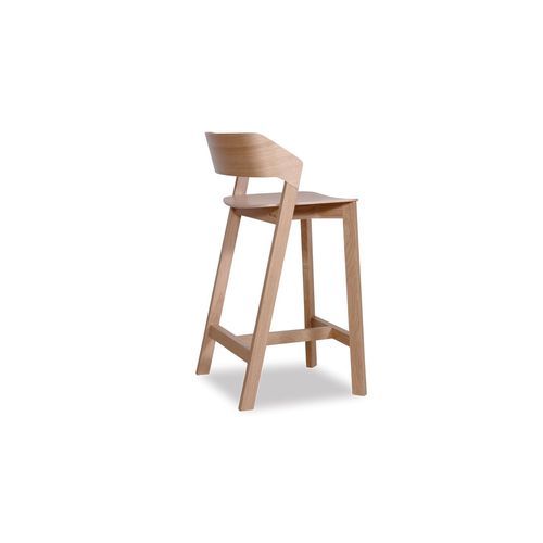 Merano Stool - Natural Oak - by TON